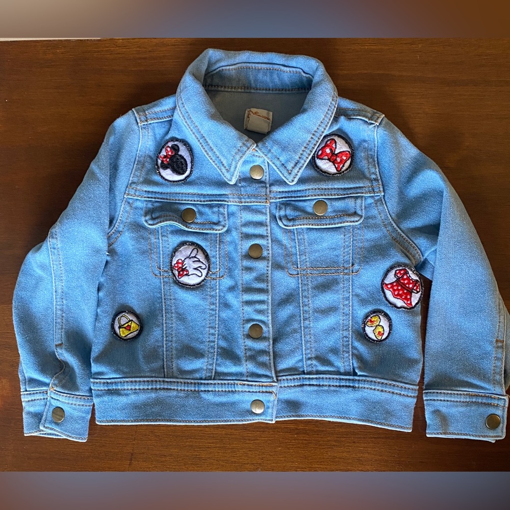 DISNEY by Tutu Couture Minnie Mouse Jean Jacket 2T